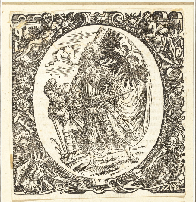 Лист на историко-мифологический сюжет. Лист 3.