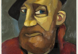 Picasso_s._(grigoriev)._self-portrait._2009._oil_on_cardboard.__59%d1%8551_5_cm.