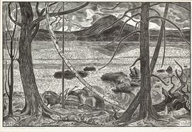 Weibert_l.__tavatuy_lake._1981__linocut._44_5x29_5_cm._small