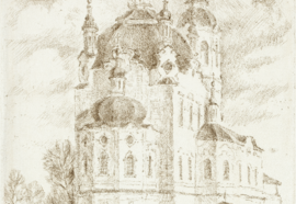 Img_0651_holodov_a._elisabeth_the_1st__church._1981._etching__aquatint._edition_1120._20x25_cm.
